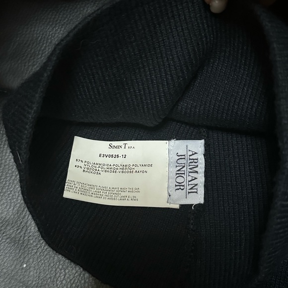 New! Armani Junior Girls Hat And Scarf Set Made In Italy. For Ages 4-8 years - Picture 3 of 5